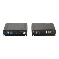 LINDY 140m Cat.6 DVI-D USB Audio & RS232 KVM Extender
