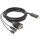 CLUB3D Kabel HDMI+Micro-USB-Buchse > VGA+3,5mm  2m  St/Bu retail