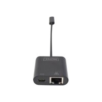 ASSMANN DIGITUS USB Type-C Gigabit Ethernet Adapter + PD