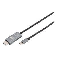 DIGITUS USB Type-C adapter cable Type-C to HDMI AM/M 2m...