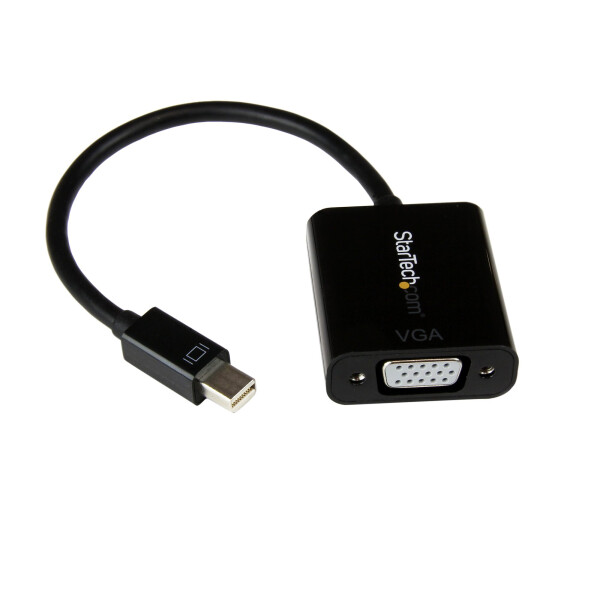 STARTECH.COM Mini DisplayPort 1.2 auf VGA Adapter / Konverter - 1920x1200 - mDP zu VGA für Laptop /