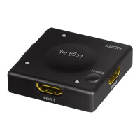 LOGILINK HDMI switch, 3x1-Port, 1080p/60 Hz, HDCP, CEC, Mini