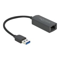 DELOCK - Netzwerkadapter - USB 3,2 Gen 1 - 2,5GBase-T - Schwarz (66646)