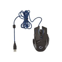 NEDIS N GMWD300BK - Maus Mouse Kabel Gaming 8 Tasten...