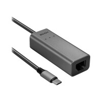 LINDY USB 3.1 Typ C auf 2.5G Ethernet Ko 2.5 Gigabit-Ethernet-Anbindung ans Netzwerk
