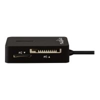 NEDIS Kartenleser Multicard USB 2.0 (CRDRU2300BK)