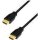 LOGILINK HDMI cable, A/M to A/M, 4K/60 Hz, CCS, black, 1 m