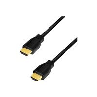 LOGILINK HDMI cable, A/M to A/M, 4K/60 Hz, CCS, black, 2 m