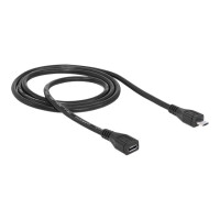 Delock Kabel USB Verlängerung micro-B Stecker /...