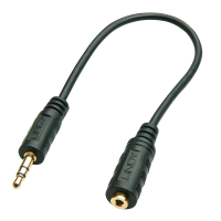 LINDY Audioadapterkabel 3,5M/2,5F  20cm-Kabel 3,5mm...