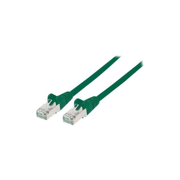 INTELLINET Kabel INTELLINET Netzwerkkabel, Cat6A zertifiziert, CU, S/FTP, LSOH, 2 m, [gn]