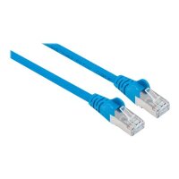 INTELLINET Netzwerkkabel Cat6A S/FTP CU LS0H 1,00m Blau...