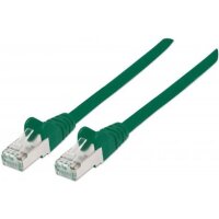INTELLINET Kabel INTELLINET Netzwerkkabel, Cat6A zertifiziert, CU, S/FTP, LSOH, 10 m, [gn]