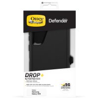 OTTER PRODUCTS OtterBox Defender Hülle Samsung für Galaxy S23 schwarz Mehrschichtiger Schutz, mit de