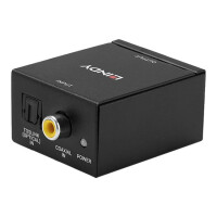 LINDY Audiokabel Phono DAC to Toslink (Optical) & Coaxial