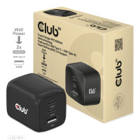 CLUB3D Reiseladegerät   2xUSB Typ C, 1xUSB Typ A, PD  65W retail