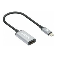MANHATTAN 4K@60Hz USB 3.2 Typ C auf HDMI-Adapter 15cm Kabel