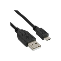 INLINE Micro-USB 2.0 Kabel USB-A Stecker an Micro-B...