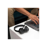 JLAB GO Work Wireless Bluetooth On-Ear Headset 45 Stunden Spielzeit, Eingebautes Mikrofon
