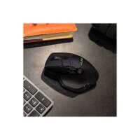 JLAB Epic Bluetooth-Maus, Ergonomisches Design, 9 Tasten Verbindung über Bluetooth oder USB-Dongle,