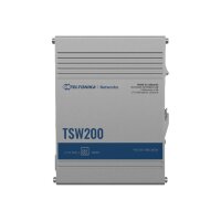 TELTONIKA TSW200 - Switch - unmanaged - 8 x 10/100/1000 + 2 x Gigabit SFP