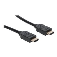 MANHATTAN Premium HDMI-Kabel Ethernet-Kanal 4K@60HZ 1m