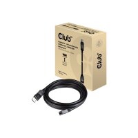 CLUB3D DisplayPort-Kabel 1.4 Verlängerung    3m...