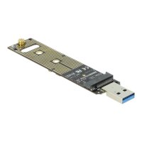 DELOCK Konverter für M.2 NVMe PCIe SSD mit USB 3.1...