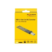 DELOCK Konverter für M.2 NVMe PCIe SSD mit USB 3.1 Gen 2