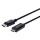 IC INTRACOM Manhattan 4K@60Hz DisplayPort auf HDMI-Kabel 3m schwarz