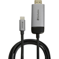 VERBATIM USB-C Verbatim zu HDMI 4K Adapter USB 3.1 GEN 1/HDMI