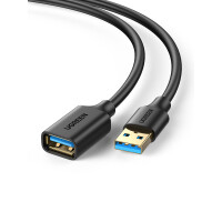 UGREEN 3.0 USB Kabel zu USB Buchse 3m Verlängerung,...