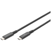DIGITUS USB 4.0 connection cable Type - C to Type - C max. resolution 8K/30Hz PD 3.0 40Gbits/s 8m