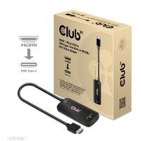 CLUB3D Adapter HDMI + MicroUSB > USB-C 4K120Hz aktiv St/Bu retail