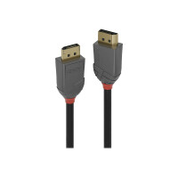 LINDY 0.5m DisplayPort 1.4 Kabel, Anthra Line