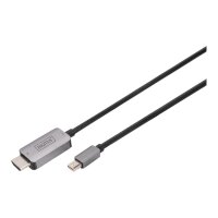 DIGITUS DisplayPort Adapterkabel mini DP->HDMI   St/St...