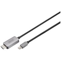DIGITUS DisplayPort Adapterkabel mini DP->HDMI   St/St 1.0m