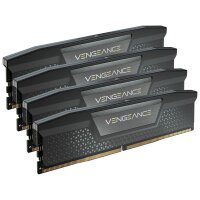 CORSAIR VENGEANCE Black 96GB Kit (4x24GB)