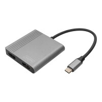 DIGITUS USB Type-C 4K 2in1 HDMI Grafik-Adapter