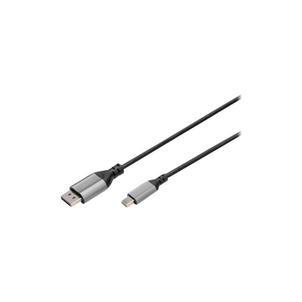 DIGITUS DisplayPort Adapterkabel mini DP->DPort  St/St 1.0m