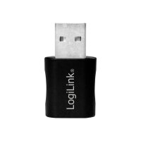 LOGILINK USB Audio Adapter - Soundkarte - Stereo - USB...