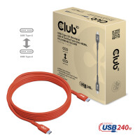 CLUB3D Kabel   USB 2   Typ C  PD 240W / 480Mb       4m St/St retail