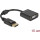 DELOCK Adapter DisplayPort 1.2 Stecker zu VGA Buchse Passiv schwarz