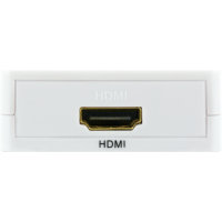 SCHWAIGER 3 x CINCH Buchse -> 1 x HDMI Buchse, Full HD...