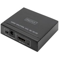 DIGITUS HDMI Splitter 1x2 4K/30Hz schwarz