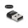 DELOCK - USB-Adapter - USB (M) bis USB-C (W) - USB2.0 5 A - Schwarz (60002)
