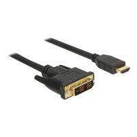 DELOCK Kabel DVI 18+1 Stecker > HDMI-A Stecker 1,5m