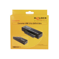 DELOCK Converter USB 3.0 ext.> SATA 22 Pin 6 Gb/s