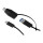 RAIDSONIC USB 3.1 (Gen 2) Type-C® zu USB Type-A und Type-C® Kabel, 100 cm, schwarz (IB-CB034)