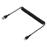 STARTECH.COM 1m USB A auf USB C Kabel Spiralkabel USB 2.0...